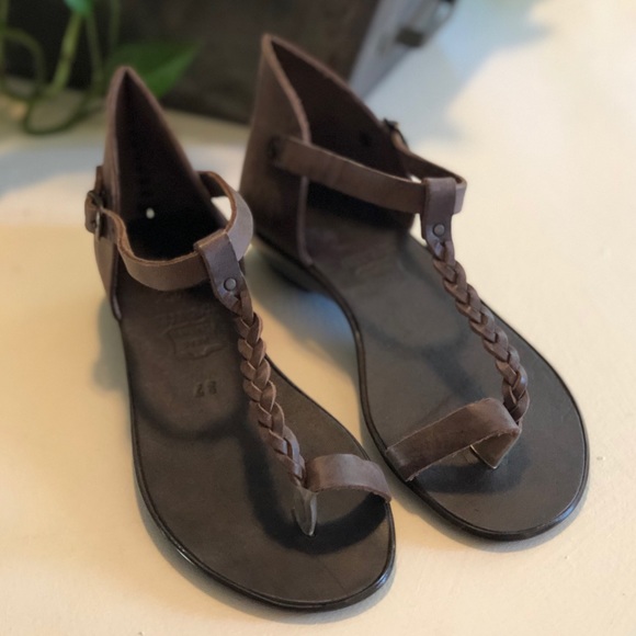 Shoes - Hand Stitched Greek Leather Sandals
